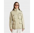 Gabardine field jacket - Green