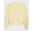 Visiffi o-neck sweat top - Pastel yellow