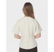 Faina Boucle Blouse - Offwhite