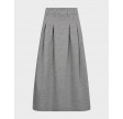 Lance pleat skirt - Grey melange