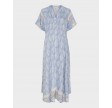 Ane new dress - Light blue border paisley