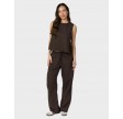 Sonar Linen Pants - Dark brown