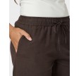 Sonar Linen Pants - Dark brown