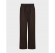 Sonar Linen Pants - Dark brown