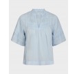 Siama S Voile Blouse - Light blue