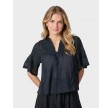 Siama S Voile Blouse - Navy