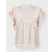 Jayla S Voile Top - Light Pink
