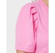 Tinni V-Neck T-Shirt - Hot Pink