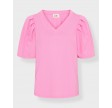 Tinni V-Neck T-Shirt - Hot Pink
