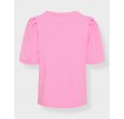 Tinni V-Neck T-Shirt - Hot Pink
