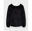 Ane Stretch Blouse - Black