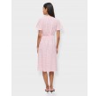 Vilovie S/S Wrap Dress - Cherry Blossom/Flower