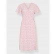 Vilovie S/S Wrap Dress - Cherry Blossom/Flower