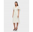 Vilovie S/S Wrap Dress - Snow White/Lore