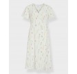 Vilovie S/S Wrap Dress - Snow White/Lore