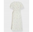 Vilovie S/S Wrap Dress - Snow White/Lore