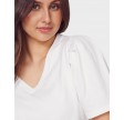 Tinni V-Neck T-Shirt - White