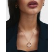 Monarch necklace long - Gold