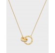 Ida necklace long - Gold