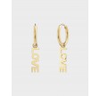 Love hoops - Gold