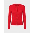 Lope Knit Cardigan - Mars Red