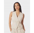 Samara Ramie Waistcoat - Natural