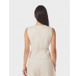 Samara Ramie Waistcoat - Natural
