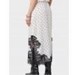 Ameli Dot Lace Skirt - Off White