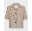 Nadine SS Blazer - Biscuit