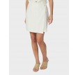 Petrani summer stripe skirt - Taupe stripe