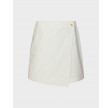 Petrani summer stripe skirt - Taupe stripe