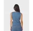 Samara denim waistcoat - Blue