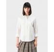 Poplin regular shirt - Optic white