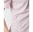 Frannie Structure Stripe Shirt - Light Pink