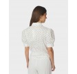 Frannie Dot Shirt - Off White