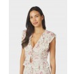 Netali Spring Flower Top - Off White