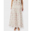 Fippo Spring Flower Skirt - Off-White