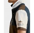 Polo manica corta - Navy/tricolor