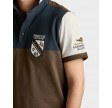 Polo manica corta - Navy/tricolor