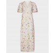 Clarine Flower Dress - Off White