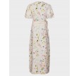 Clarine Flower Dress - Off White