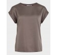 Viellette Satin Top - Falcon