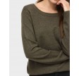 Viril O-Neck L/S Knit - Forest Night