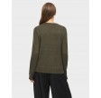 Viril O-Neck L/S Knit - Forest Night