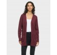 Viril open L/S knit cardigan - Port Royale
