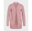 Viril open L/S knit cardigan - Nostalgia Rose