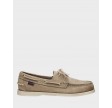 Docksides Portland nubuck - Beige Camel