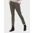 Long highwaist chino - Khaki