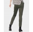 Long highwaist chino - Khaki