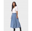 Anto anya pleat skirt - Light denim